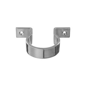 McAlpine Chrome Plated Plastic Pipe Clip (42mm)