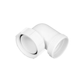 McAlpine Macvalve 90 Degree Bend (1.1/2 Inch Female Inlet Nut x Inch BSP Male Connector)