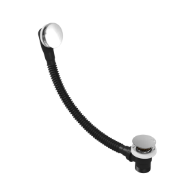 J.B.Del and Co Easy-Clean Click-Clack Bath Waste with Overflow (Chrome)