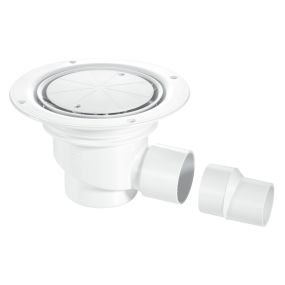 McAlpine Trapped Horizontal Outlet Gully (75mm) (White)