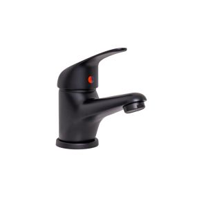 LOOP Mono Basin Mixer Tap (Matt Black)