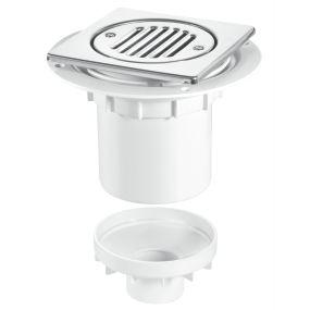 McAlpine Trapped Vertical Outlet Gully (75mm) (Stainless Steel)