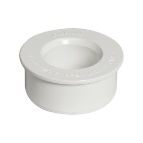 FloPlast Solvent Weld Boss Adaptor (40mm) (White)