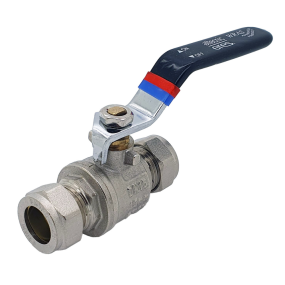 Altecnic Eres Red/Blue Single Handle Ball Valve (15mm)