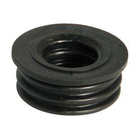 FloPlast Push-Fit Boss Adaptor (32mm) (Black)