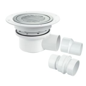 McAlpine Shower Gully Trap for Vinyl Floor