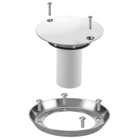 McAlpine Sheet Floor Gully Conversion Kit (Stainless Steel)