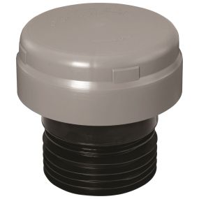 McAlpine Ventapipe Internal / External Air Admittance Valve 110mm/4Inch (110mm/4 Inch) (Grey)