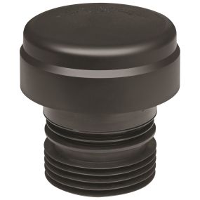 McAlpine Ventapipe Internal / External Air Admittance Valve 110mm/4Inch (110mm/4 Inch) (Black)