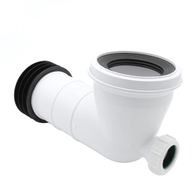 Masterflow Bent Pan Connector with Outlet Boss (303mm - 1.1/4 Inch)