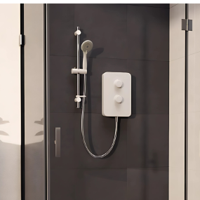 Aqualisa E2 Electric Shower (10.5kW) (White)