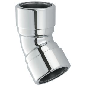 McAlpine Compression Elbow 135 Degree (35mm) (Chrome)