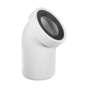 McAlpine 45 Degree Angle Rigid Pan Connector (110mm)