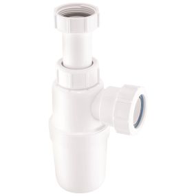 McAlpine Adjustable Inlet Slim Bottle Trap (1.1/4 Inch)