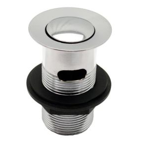 1.1/4 Inch Embrass Peerless Slotted Chrome Clicker Basin Waste