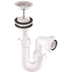 McAlpine P Trap and Waste (1.1/4 Inch)