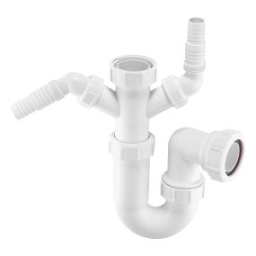 McAlpine Double Spigot 135 Degree Appliance Trap (1.1/2 Inch)