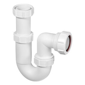 McAlpine Adjustable Inlet Tubular P Trap (1.1/2 Inch)