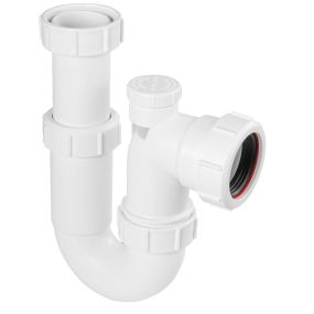 McAlpine Adjustable Silent P Trap (1.1/2 Inch)