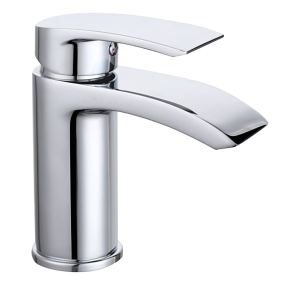 Fresssh Elem Mono Basin Mixer Tap with free Clicker Waste (Chrome)