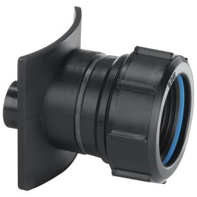 McAlpine Boss Connector (3.1/2 x 1.1/4 Inch) (Black)