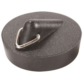 McAlpine PVC Plug and Triangle (1.1/2 Inch) (Black)