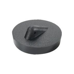 McAlpine PVC Sink Plug (1.3/4 Inch) (Black)