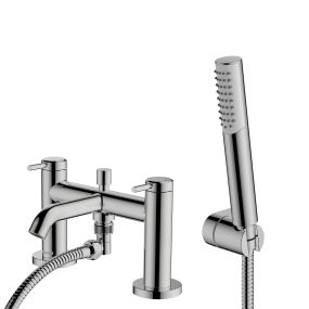 McAlpine Kelvin 2 Tap Hole Bath Shower Mixer Tap (Chrome)