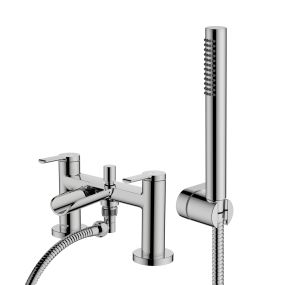 McAlpine Solway 2 Taphole Bath Shower Mixer Tap (Chrome)
