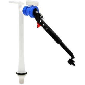 Delcham Bottom Entry Valve Arm Extendable from 6 to 9 Inch