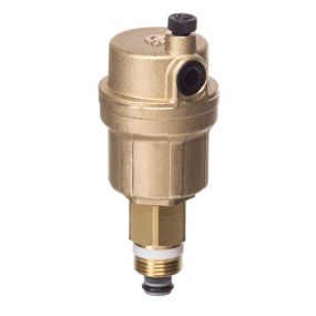 Altecnic Robocal Automatic Air Vent Vertical Discharge with Automatic Check Valve (3/8 Inch M BSP)