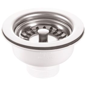 McAlpine Basket Strainer Waste Stainless Steel (1.1/2 Inch)