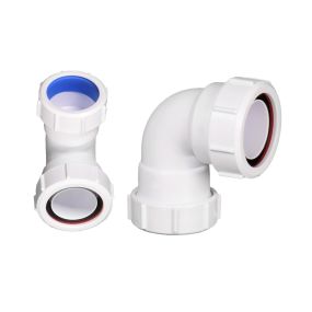 McAlpine Multifit 90 Degree Bend Multifit x Euro (1.1/2 Inch)