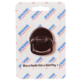 McAlpine Sink or Bath Plug (No. 11 Handipak) (Mocca)