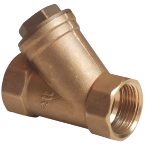 1/2" Y Strainer Brass F X F