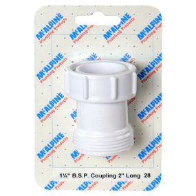 McAlpine BSP Coupling (No. 28 Handipak) (1.1/4 Inch)
