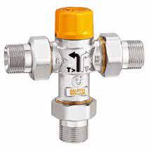 Altecnic Series 2527 Thermostatic Mixing Valve for Solar Thermal Systems (1/2 Inch BSP)