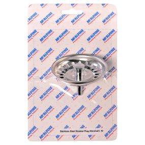 McAlpine Stainless Steel Strainer Plug (No. 49 Handipak)
