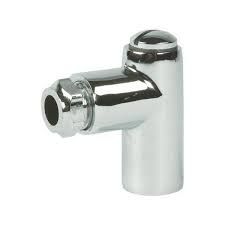 Tesla UK Primaflow Chrome Restrictor Elbow (8mm x 1m)