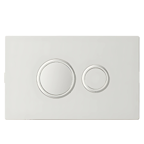 Fluidmaster Flush Plate (Satin Chrome)