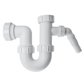 Masterflow Swivel P Trap with 135 Degree Nozzle (1.1/2 Inch x 75mm)