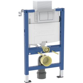 Geberit Alpha Concealed Cistern DuoFix Frame Pack (820mm) (Square Flush Plate)