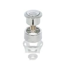 Fluidmaster C220 Replacement Button Dual Flush Valve Chrome Plated