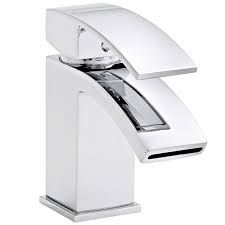Flair Mono Basin Mixer With Click Waste (Chrome)