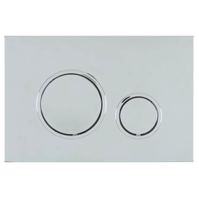 Fluidmaster Circle Flush Plate (Chrome)