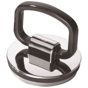 McAlpine Sink or Bath Plug with Handle (1.3/4 Inch) (Chrome Plated)