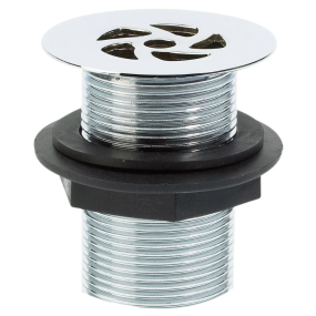 Embrass Peerless Stainless Steel Unslotted Flush Grated Basin Waste (1.1/4 Inch BSP)