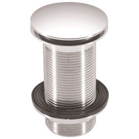 McAlpine Spring Loaded Basin Waste Unslotted (1.1/4 Inch)