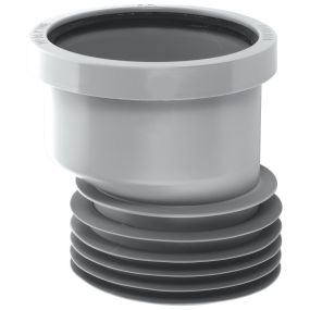 McAlpine Offset Drain Connector (4 Inch/110mm x 14mm Offset) (Grey)