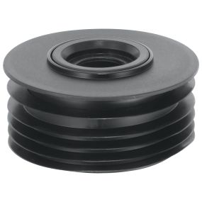 McAlpine Drain Reducer Connector to Fit Waste Pipe (4 Inch/110mm x 1.1/4 and 1.1/2 Inch drain)